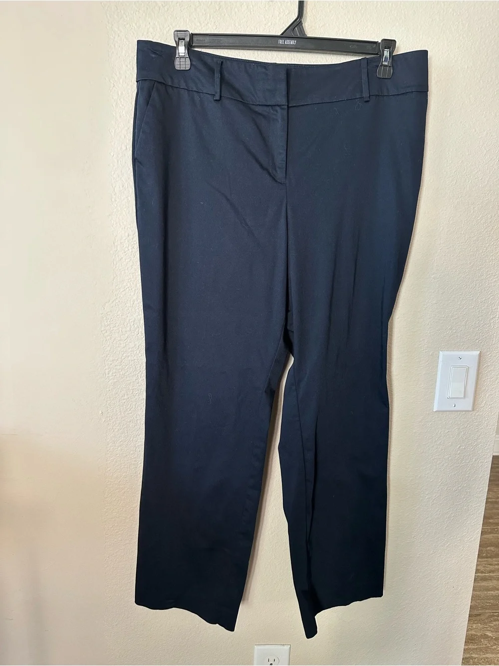 Ann Taylor Classic Women's Black Dress Pants size 14/ NWOT 1108 - Picture 1 of 3